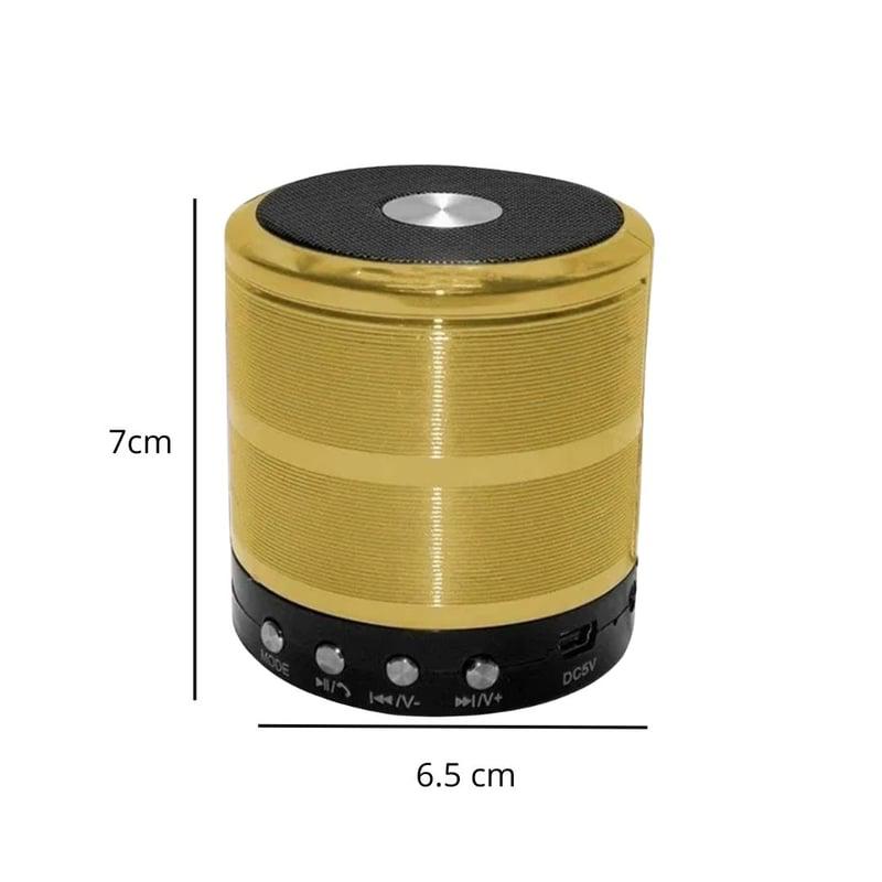 Miniatura 3 de Mini Bafle Metalizado Con Bluetooth